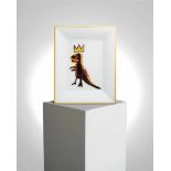 Jean-Michel Basquiat - "Gold Dragon"Jean-Michel Basquiat - "Gold Dragon"Limoges Porcelain Tray 20