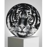 Robert Longo - PlateRobert Longo - Plate Limoges porcelain plate 21 cm diameter Plate signed