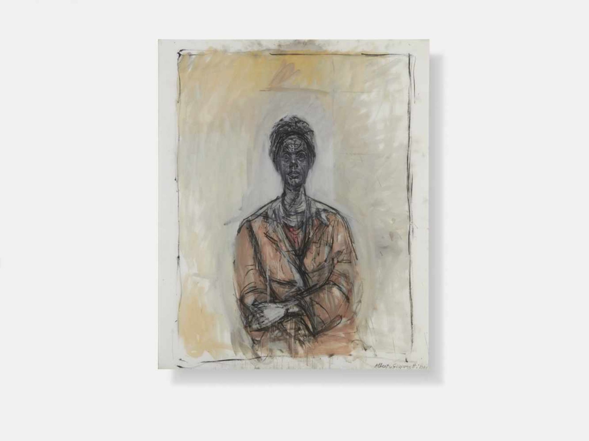 Alberto Giacometti (after) - CarolineAlberto Giacometti (after) - CarolineGiclée montée sur