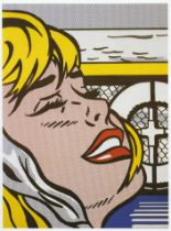 Roy Lichtenstein (after) - BlondeLithographie offset en couleurs sur papierSans signature, non