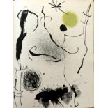 Joan Miró - Bouquet de rêves pour Leïla, 1964Lithographie originale pour "XXe siècle" N24Édition