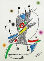 Joan Miro - Maravillas con Variaciones Acrósticas II, 1975Lithographie originale sur papier