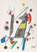 Joan Miro - Maravillas con Variaciones Acrósticas VI, 1975Lithographie originale sur papier