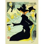 Henri De Toulouse-Lautrec (d'après) - Le divan japonais, 1982Lithographie en couleurs sur vélin d'