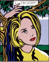 Roy Lichtenstein (after) - I...I'm sorryLithographie offset en couleurs sur papierSans signature,