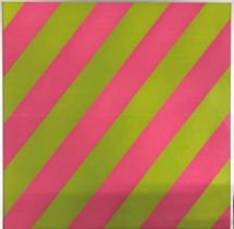 Olivier Mosset - Composition Pink / Green, 2003Lithographie originale sur papierSignée à la main