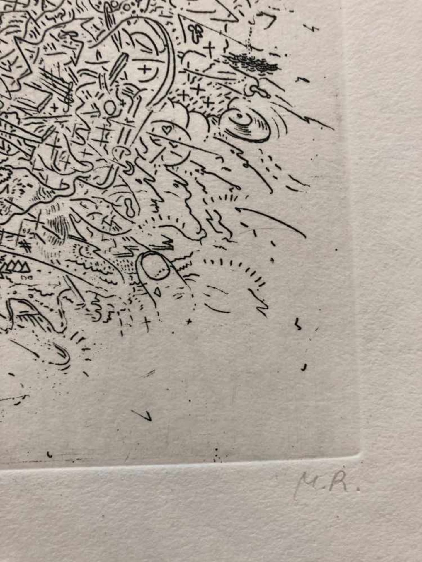 Markus Raetz - Gnuusch, 1971Eau-forte originaleSignée au crayon et numérotée 31 / 200Extrait de " - Bild 2 aus 2