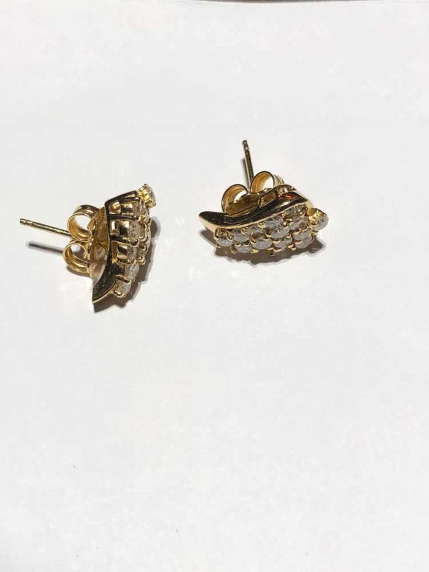 Boucles d'oreilles - 2ct - F-G/VS - Bild 2 aus 2