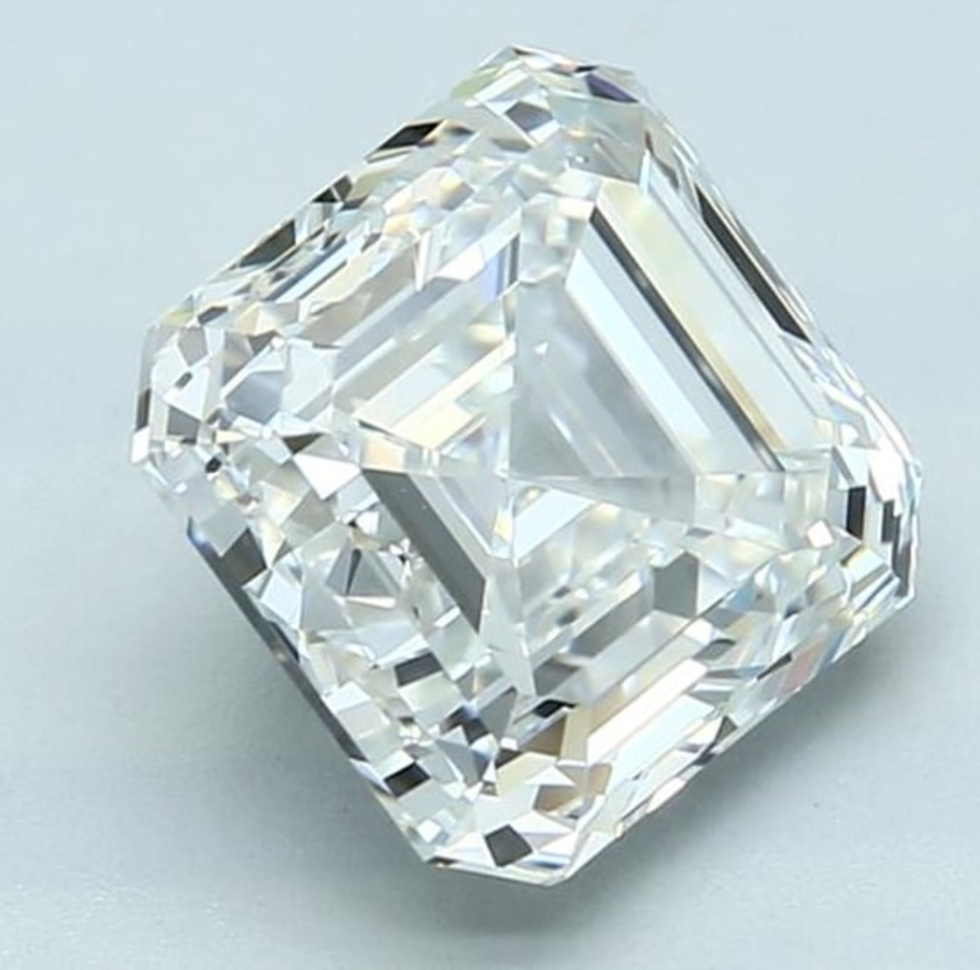 Diamant (Emerald Square) - 3.30ct - GIA - G WS1 - Bild 4 aus 4