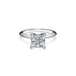 Bague Solitaire - Or Blanc - 1.50ct - G VS