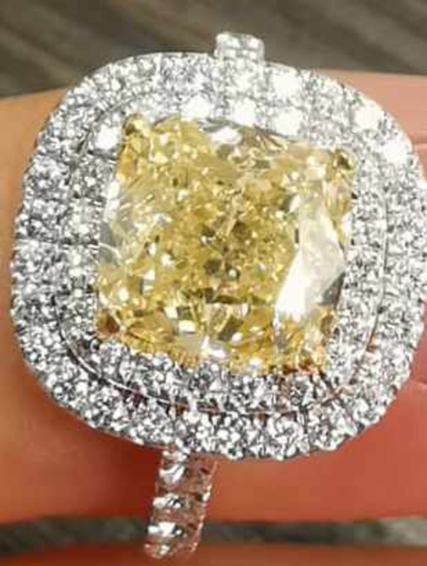 Bagues Diamant Jaune No 2 - 3.00ct