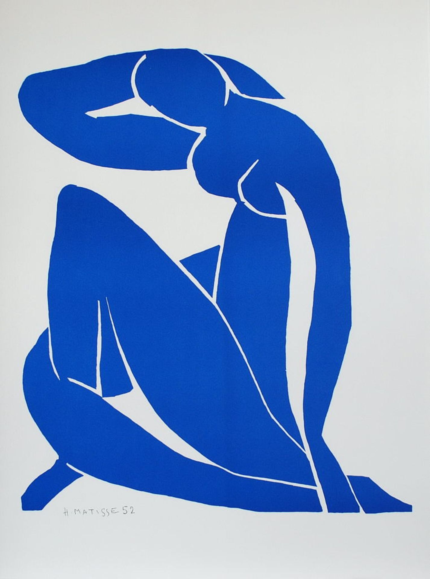 Henri Matisse - Nu Bleu II, 1952