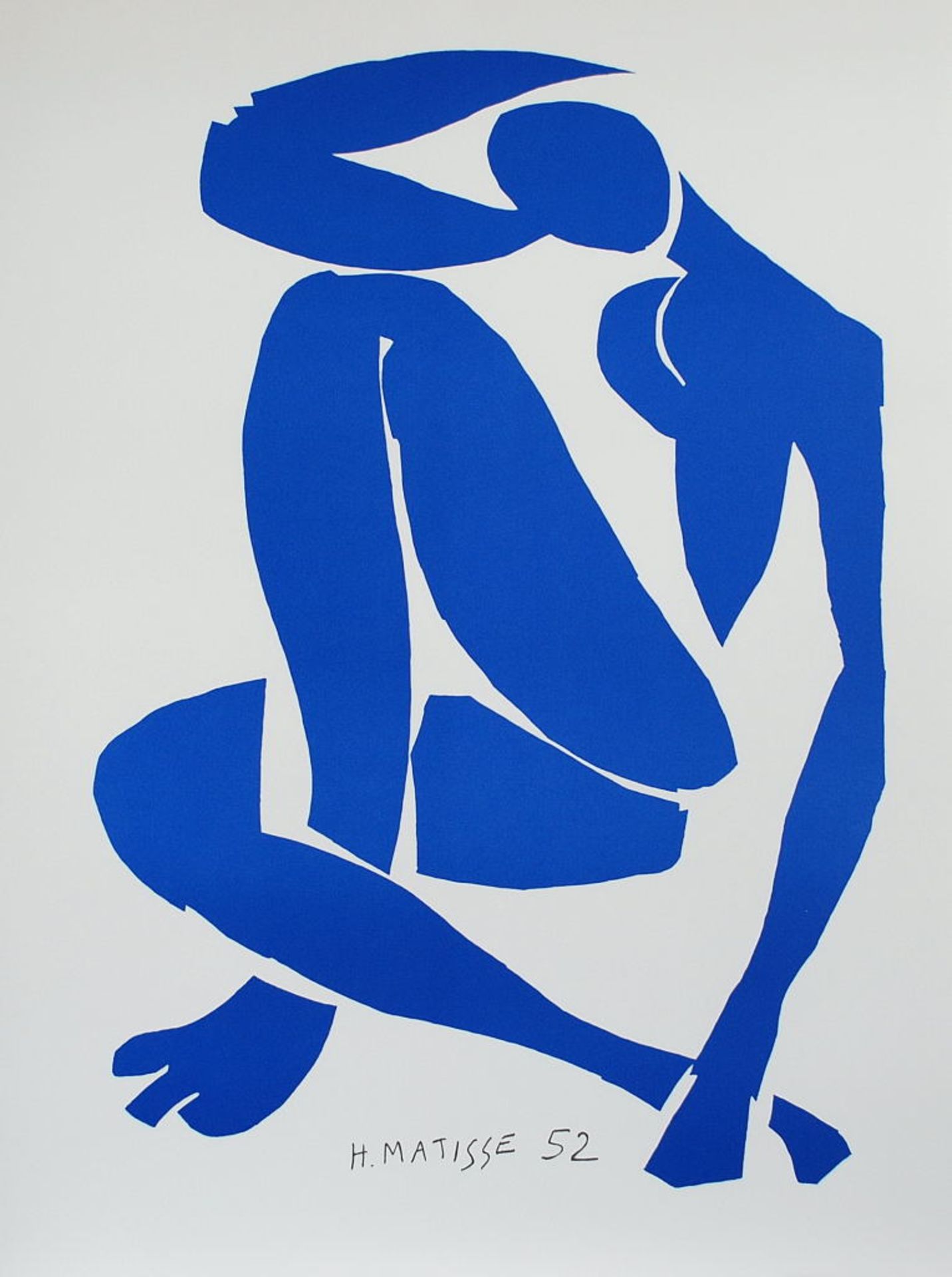 Henri Matisse - Nu Bleu IV, 1952