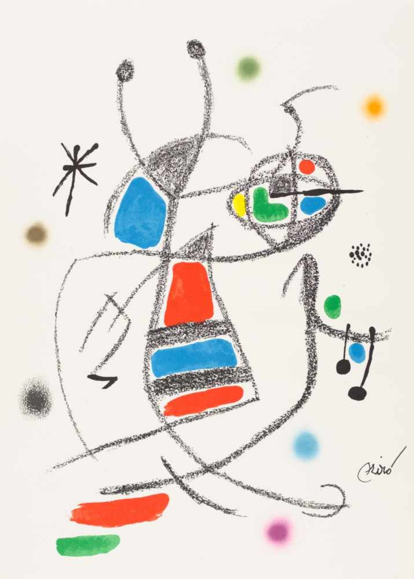 Joan Miro - Maravillas con Variaciones Acrósticas VIII, 1975