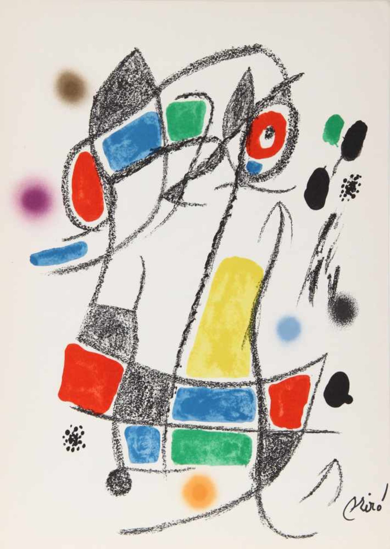 Joan Miro - Maravillas con Variaciones Acrósticas I, 1975