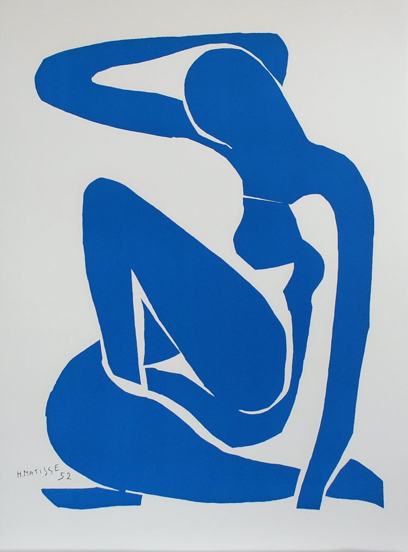 Henri Matisse - Nu Bleu I, 1952