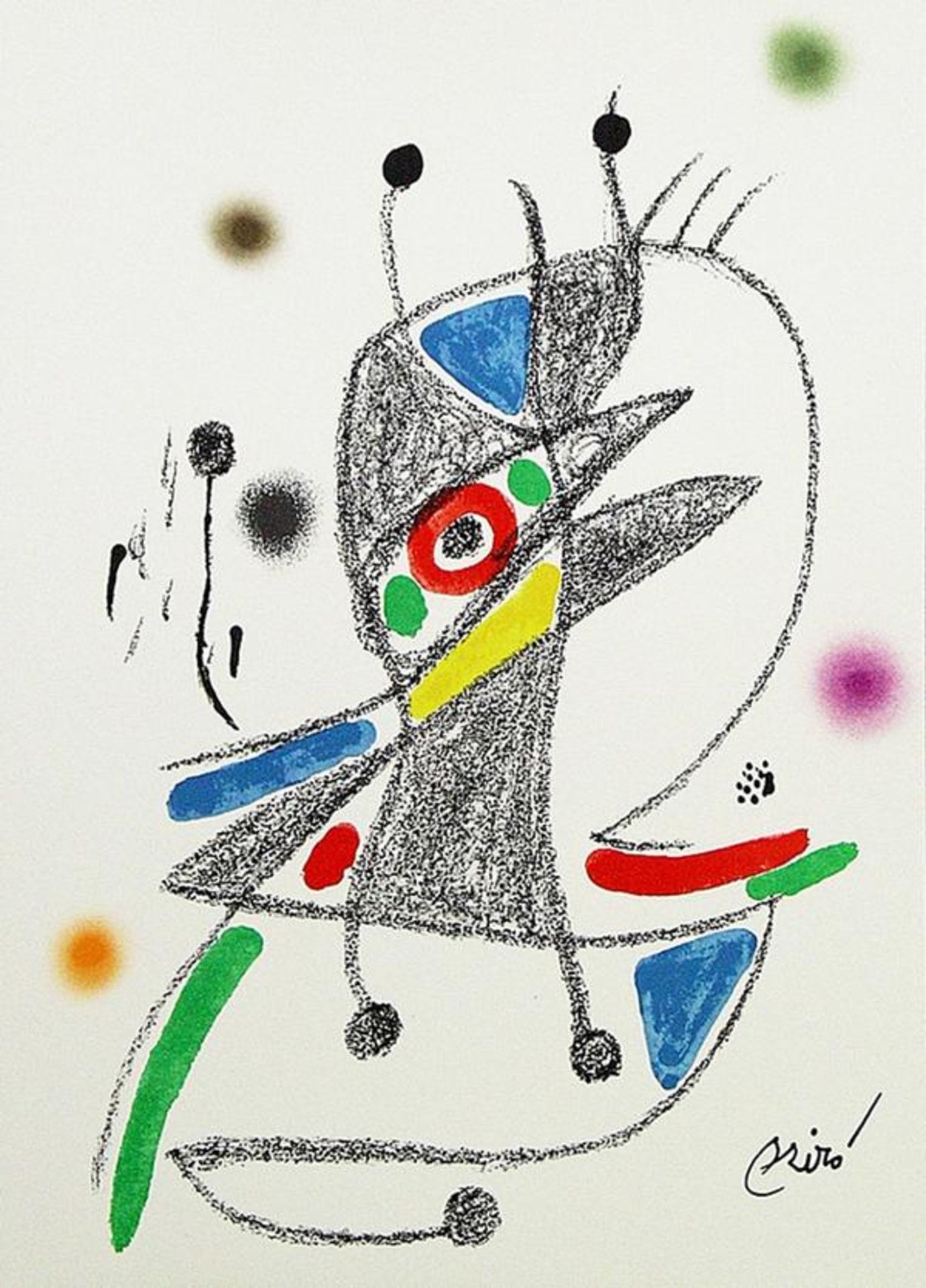 Joan Miro - Maravillas con Variaciones Acrósticas II, 1975