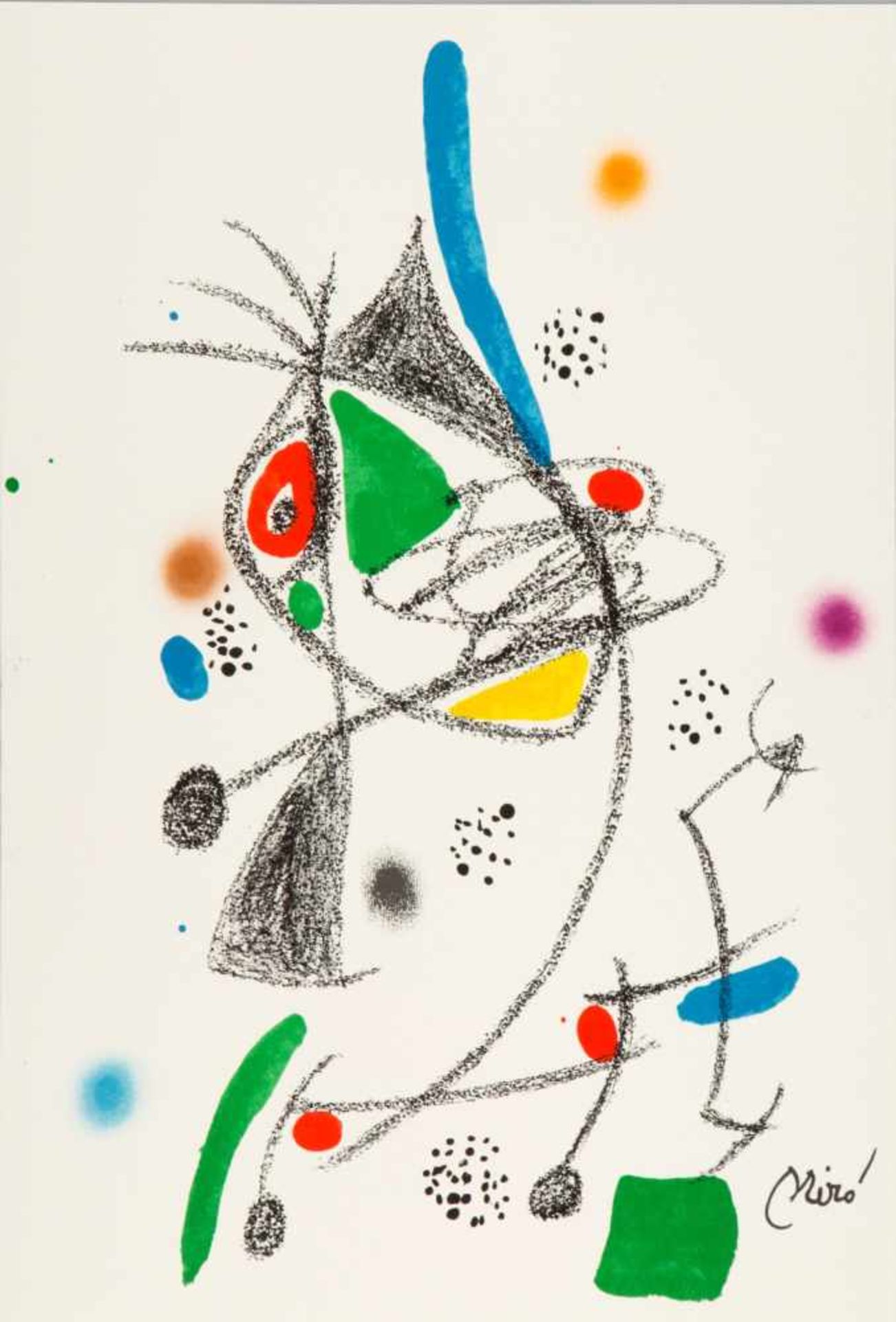 Joan Miro - Maravillas con Variaciones Acrósticas IV, 1975