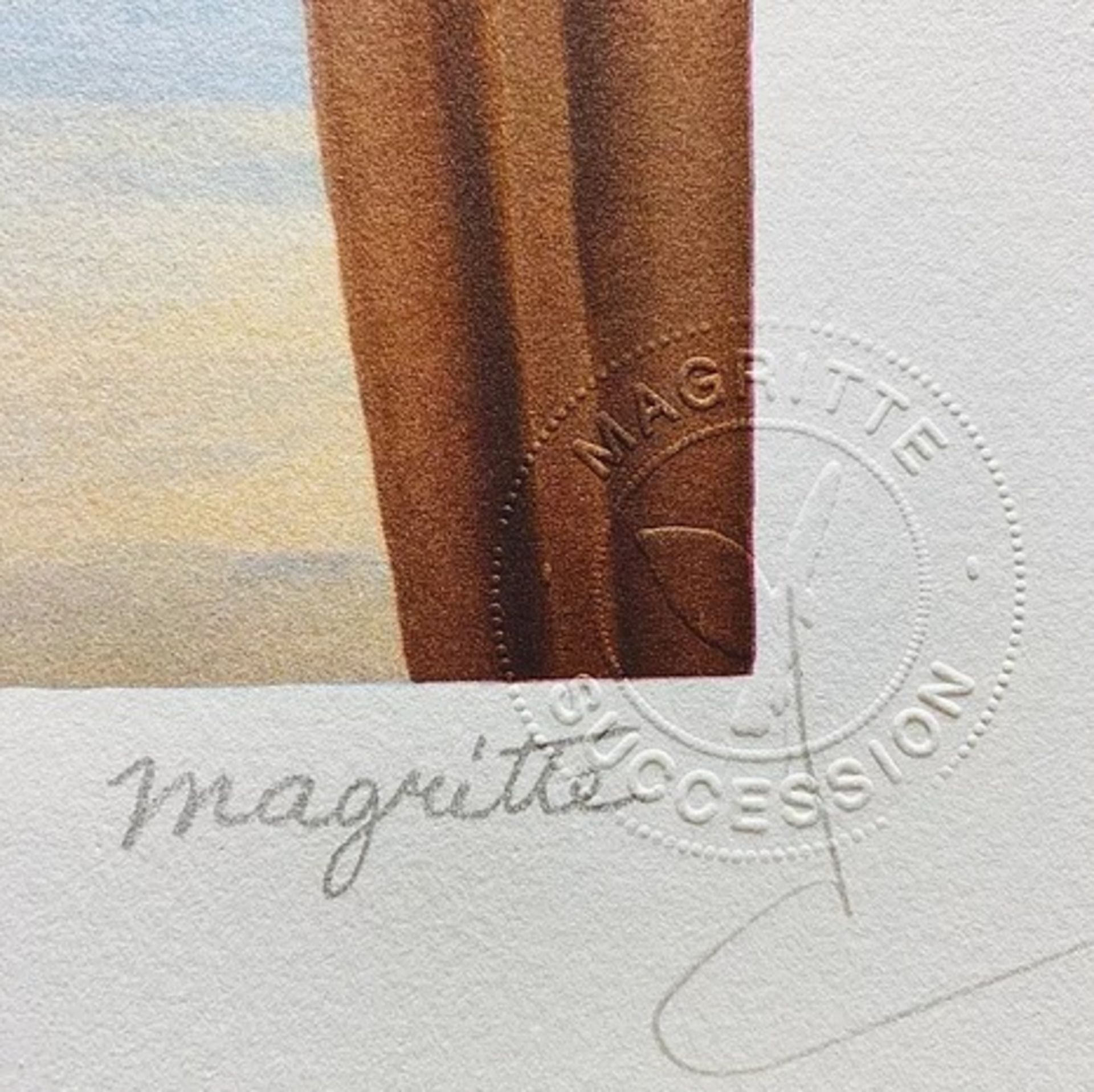 René Magritte - Décalcomanie MM (Decalcomania) - Bild 2 aus 2