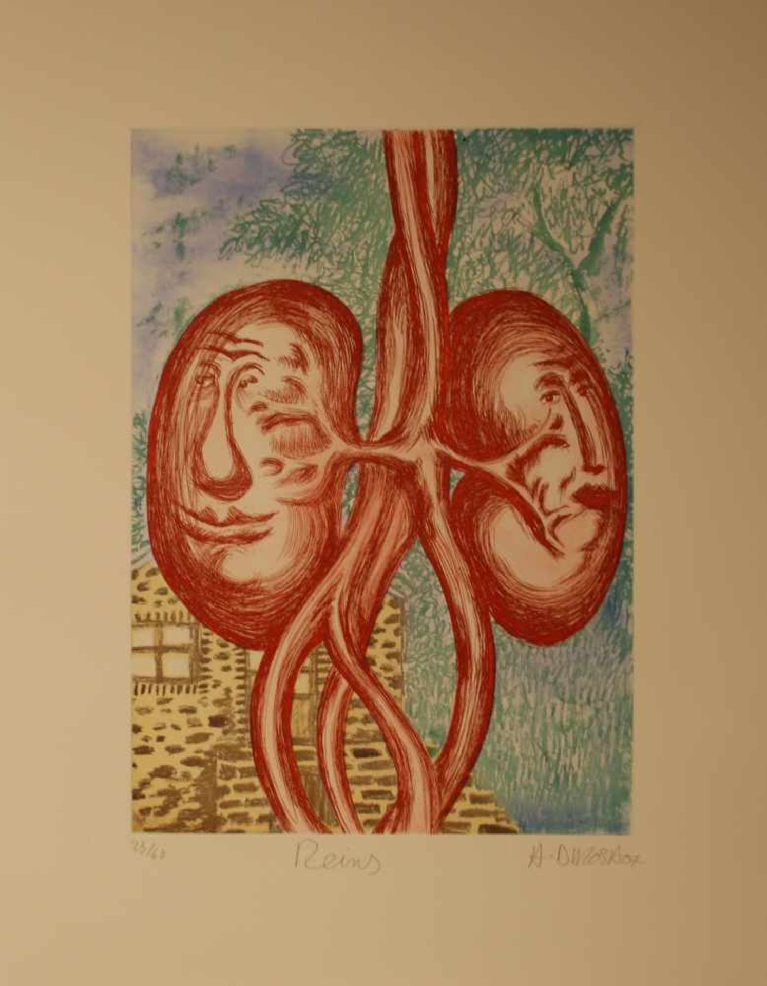 Herve Di Rosa - Reins (Kidneys), 2007