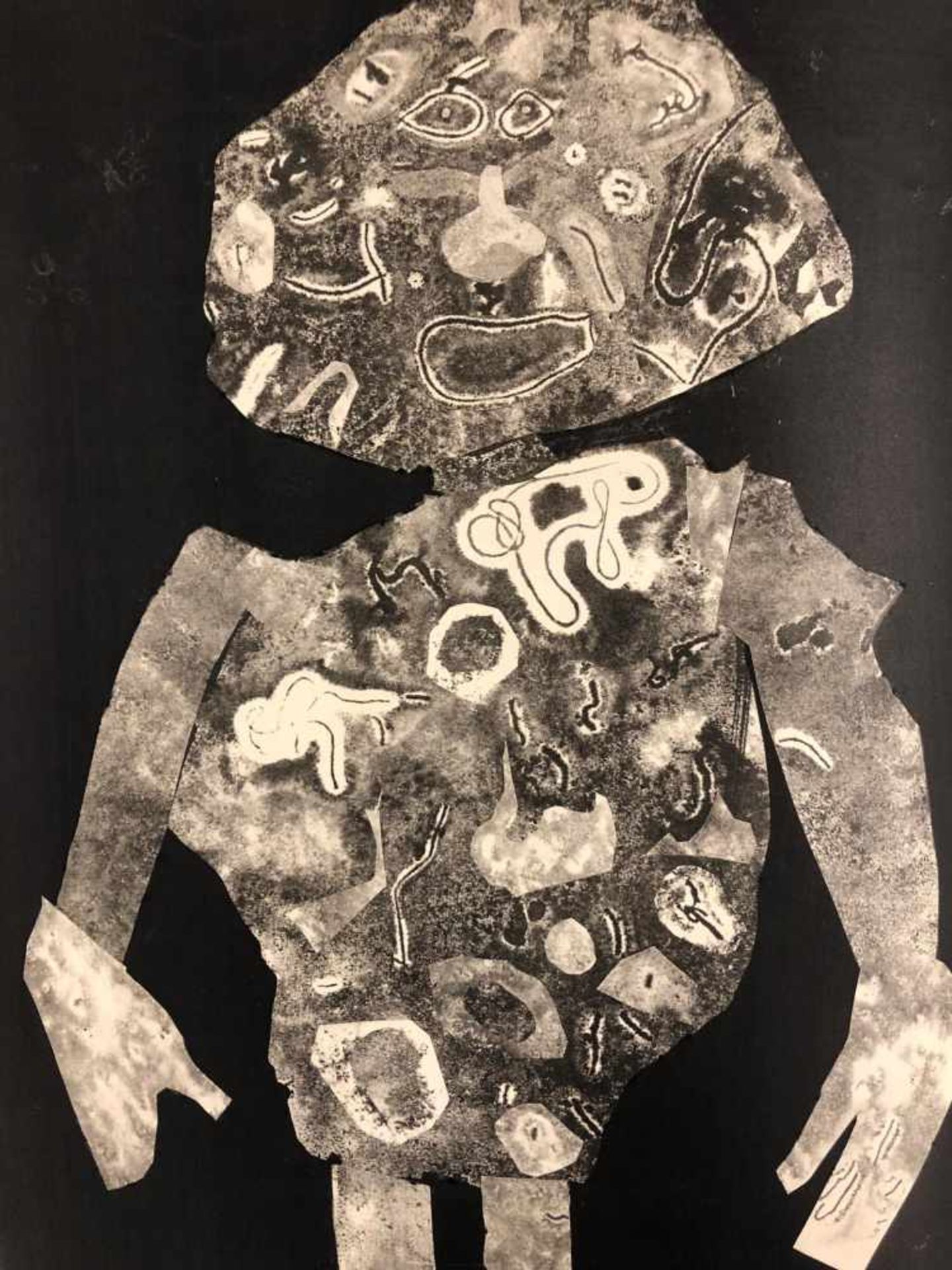 Jean Dubuffet - Personnage 1955 II