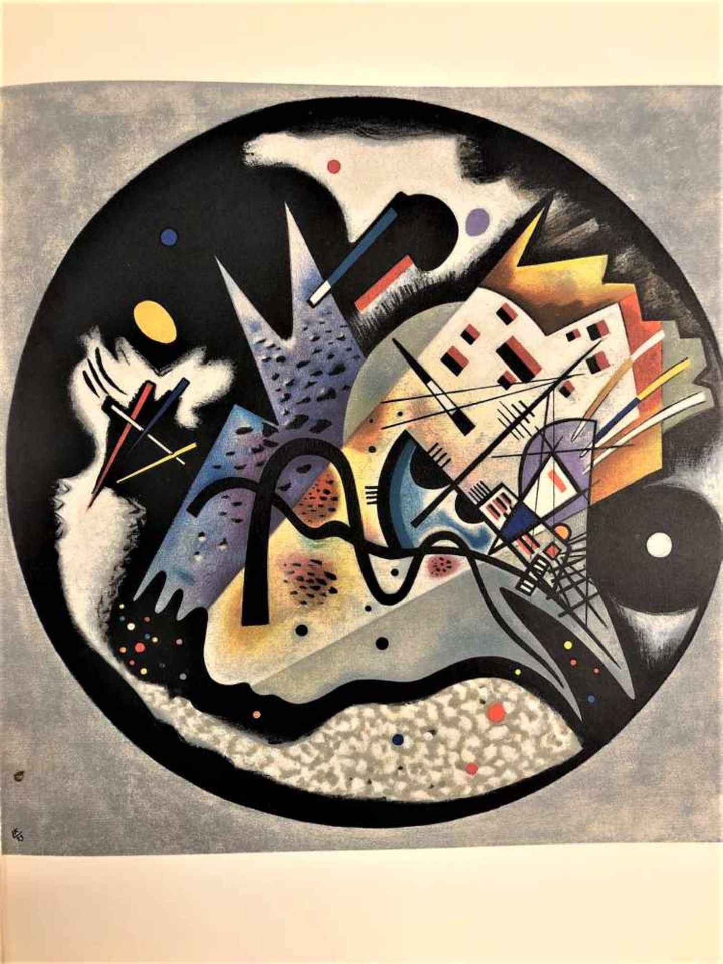 Wassily Kandinsky - Dans le cercle noir