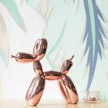 Jeff Koons (d'après) - Balloon Dog Rose Gold