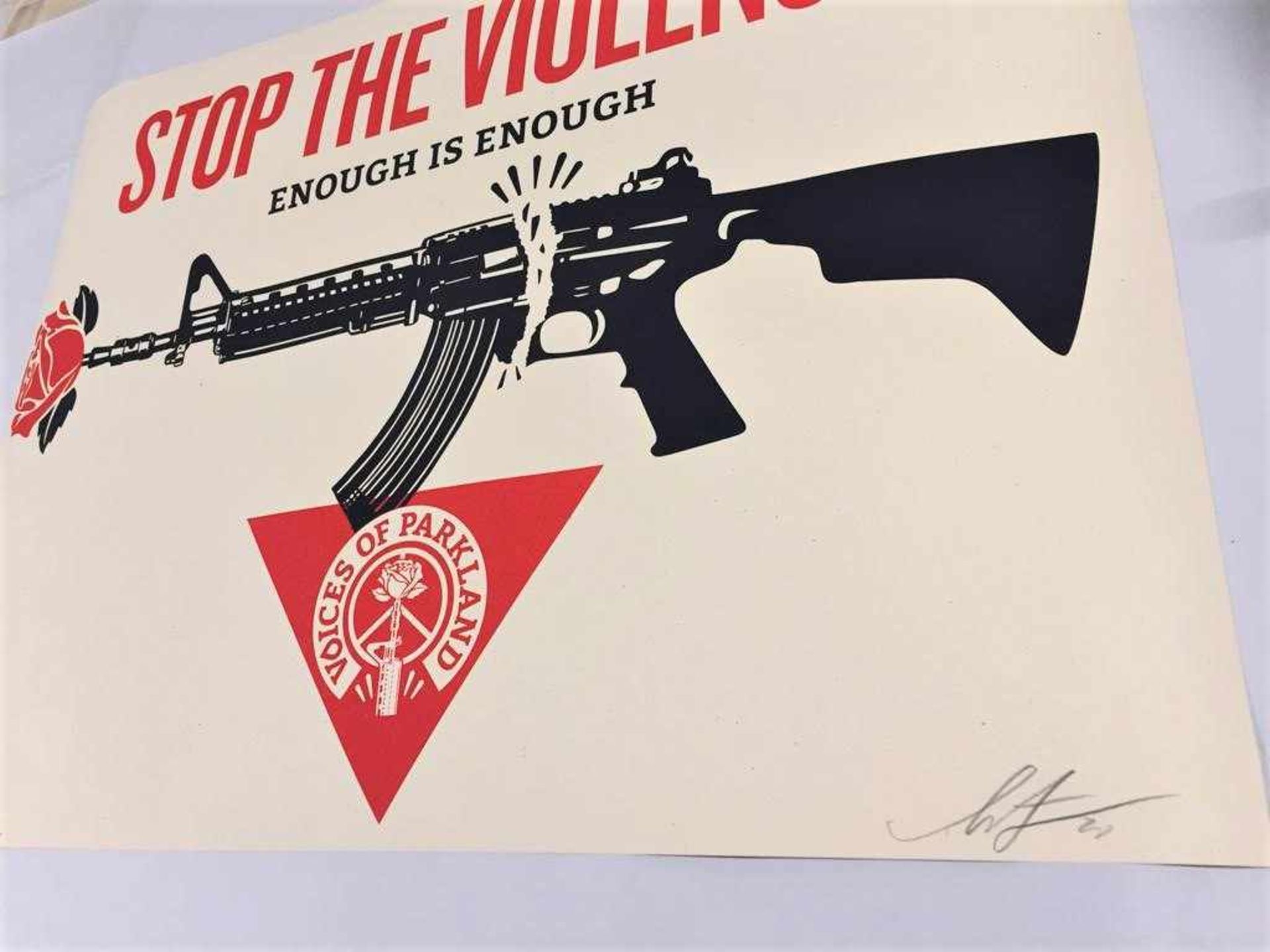 Shepard Fairey (OBEY) - Parkland Voices, 2020 - Bild 3 aus 3