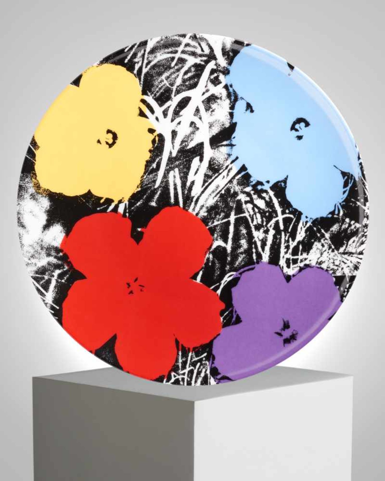 Andy Warhol (after) - "Flowers" Porcelain Plates - Bild 4 aus 4