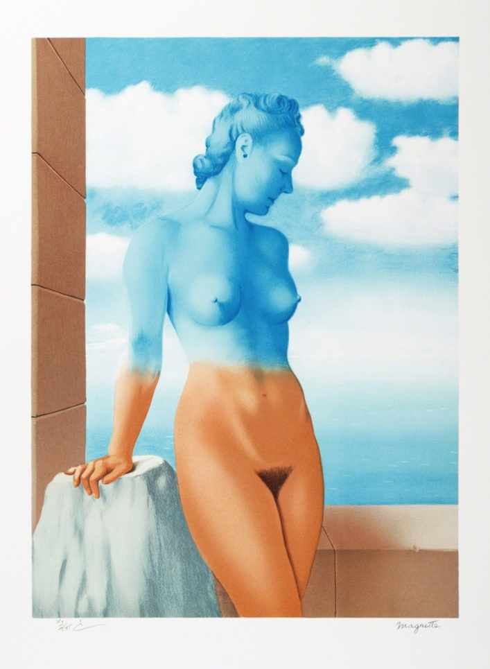 René Magritte - La Magie Noire MM (Black Magic)