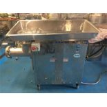 1 x Biro 56 mincer. Complete with loading tray with 6" barrel. Complete with 3mm plate. Lift out £