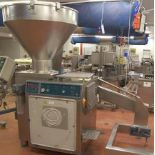 1 x Risco RS5001 vacuum filler complete with built in vacuum pump, hoist and built in portioning.