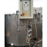 1 x All s/s electrically heated CT Plant & Equipment chocolate melting tank. Complete with mixing. 4