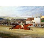 James Pollard (1792-1867) The Epsom Derby 1837
