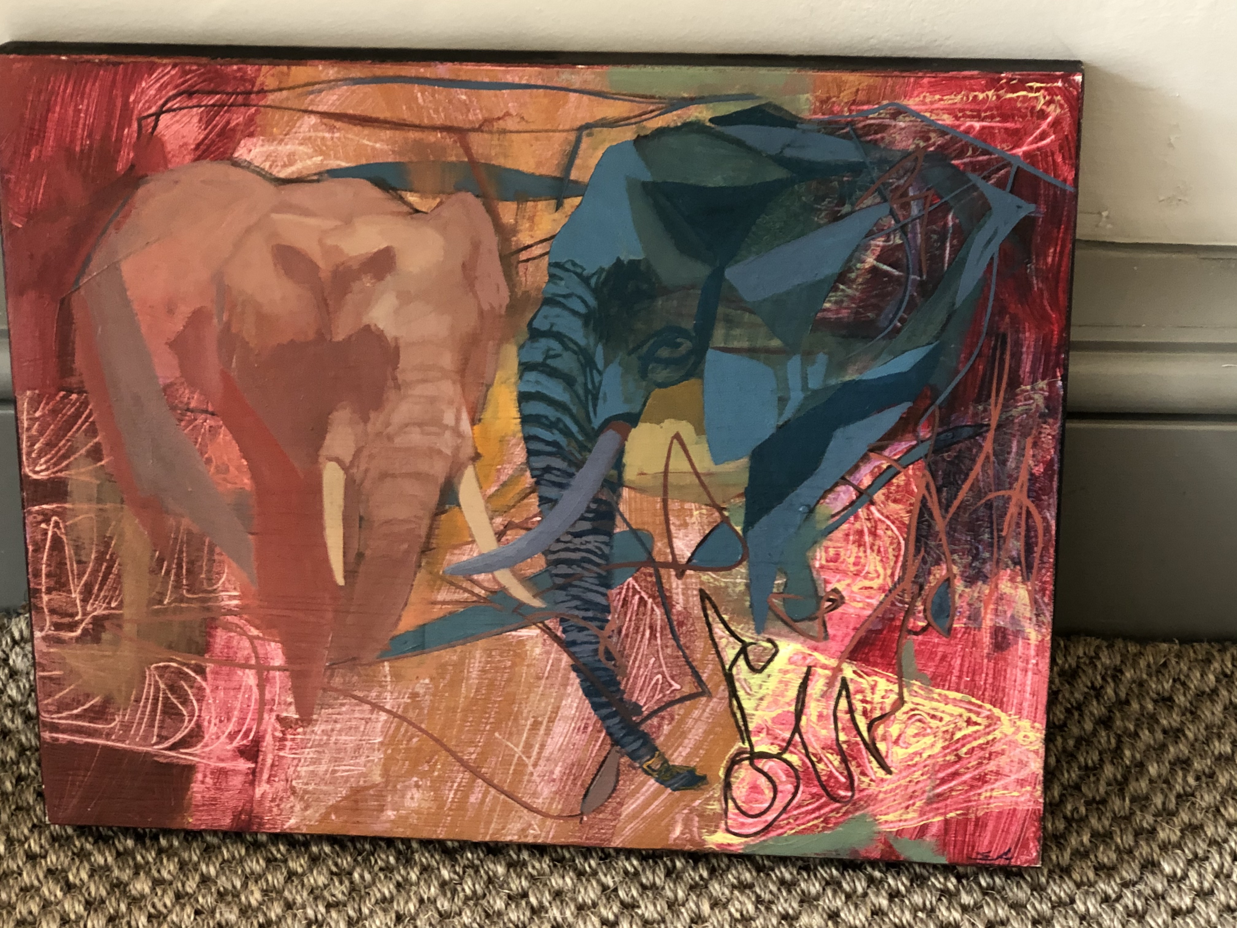 Emily Lamb (b.1985), Elephant Spirit - Image 2 of 2