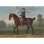 Attributed to Thomas Spencer (1700-1763) Equestrian portrait of William, 2nd Duke of Portland