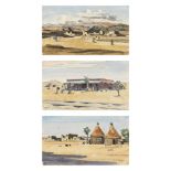 Claude Muncaster, P.R.S.M.A., R.W.S., R.O.I., R.B.A. (1903-1974) Sketches of the Nubian Desert