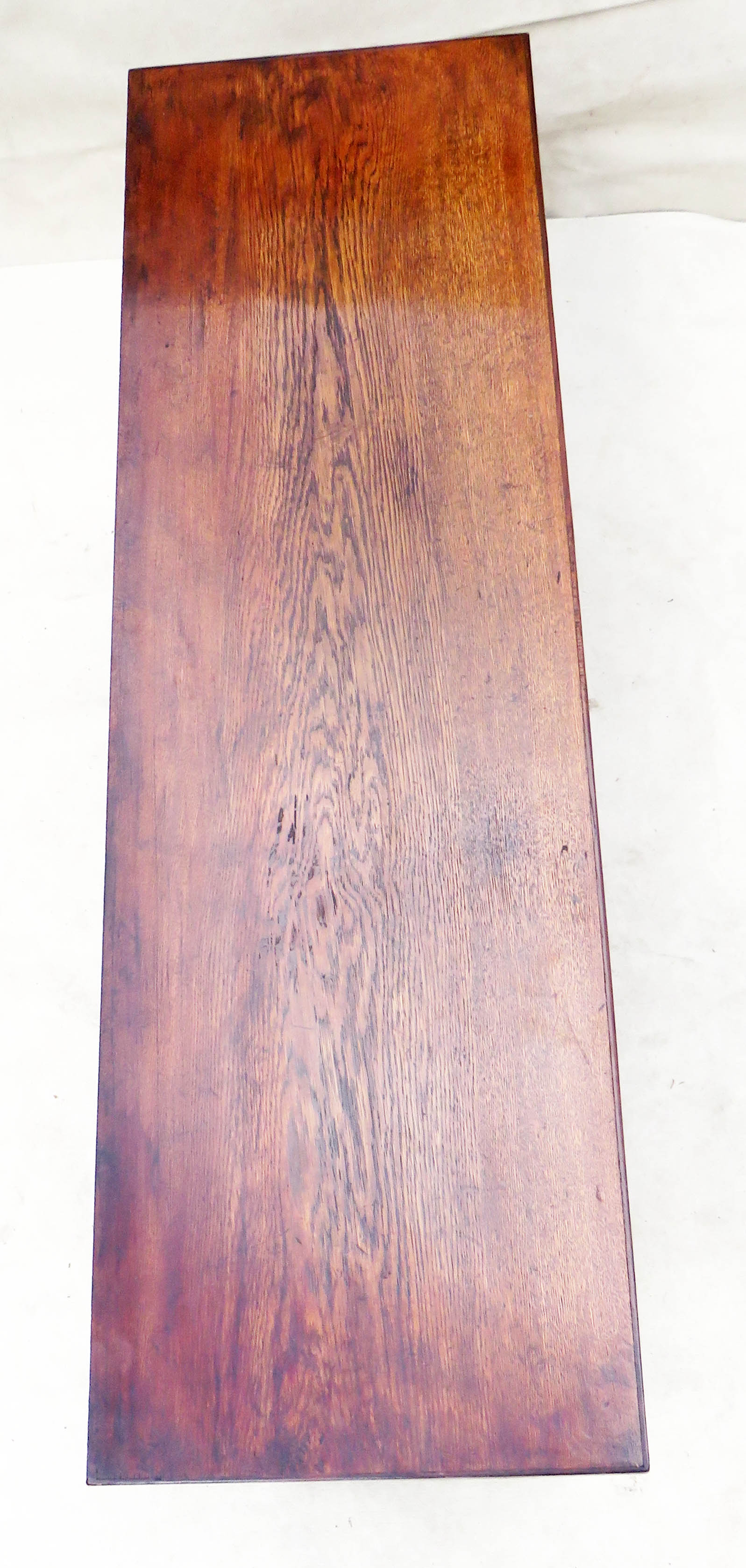 19th Century oak potboard dresser base in the 18th century style - Image 8 of 8