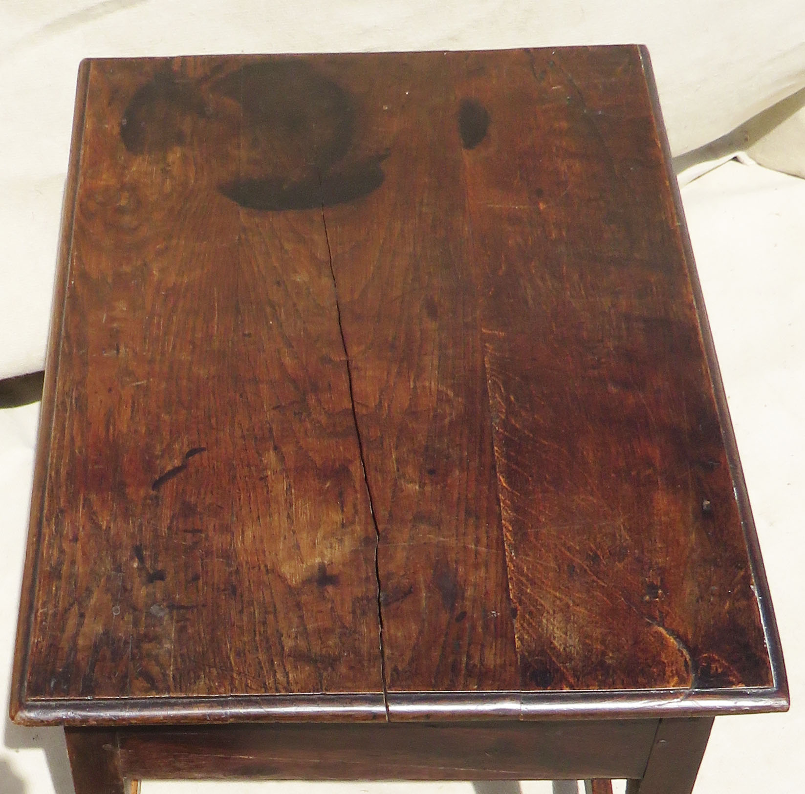 Late 17th Century oak side table - Image 2 of 6