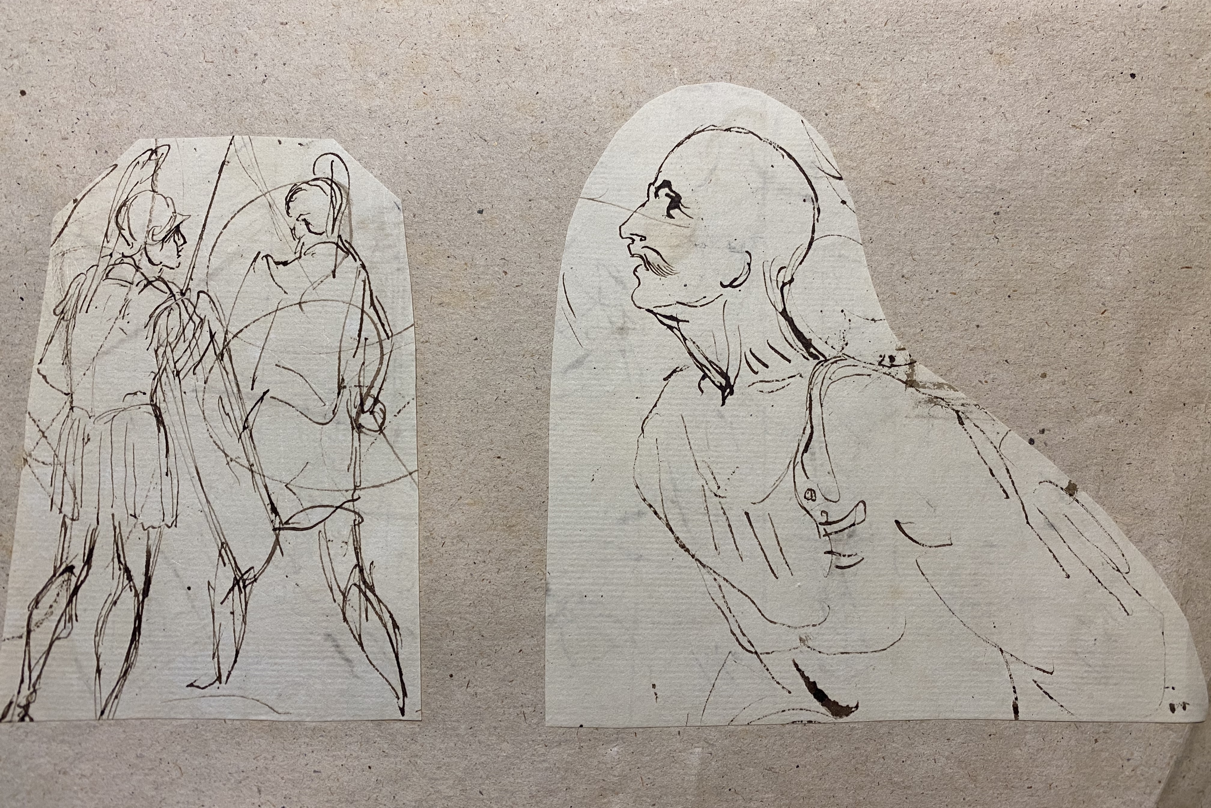 William Lock the Younger (1767-1847) - A group of ten assorted figural drawings - Image 2 of 9