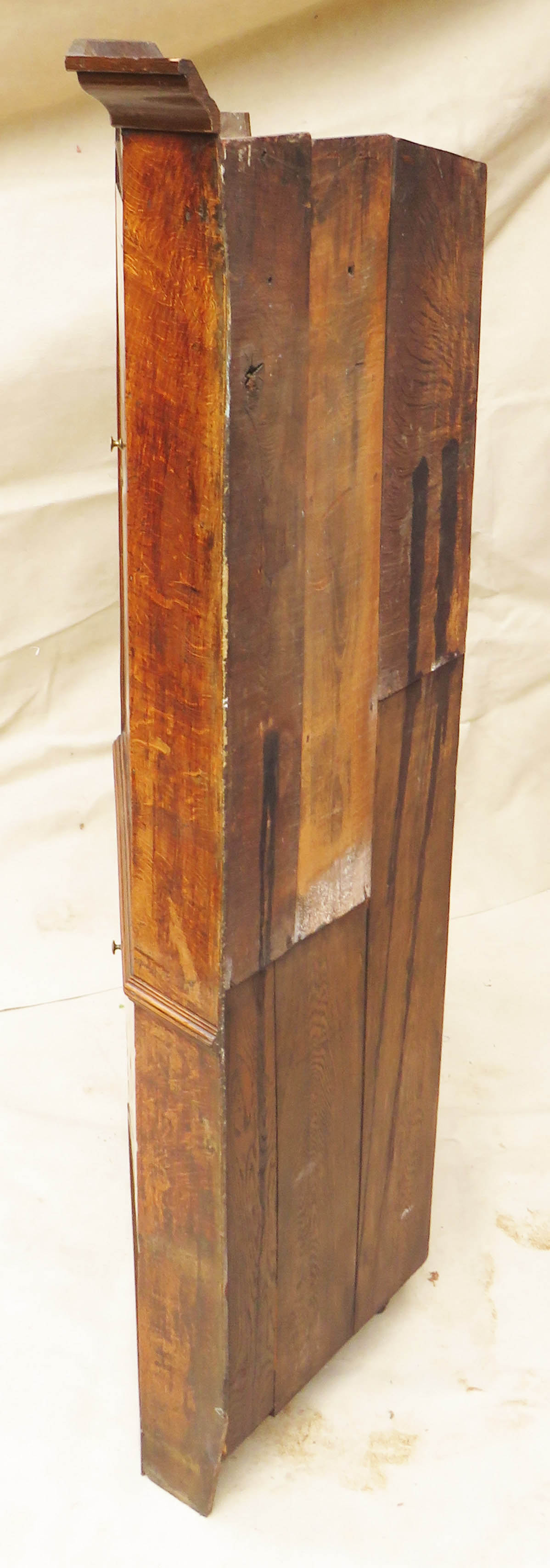 Georgian 18th Century Oak Double Corner Cupboard, with inlaid and mahogany cross banded - Image 5 of 8