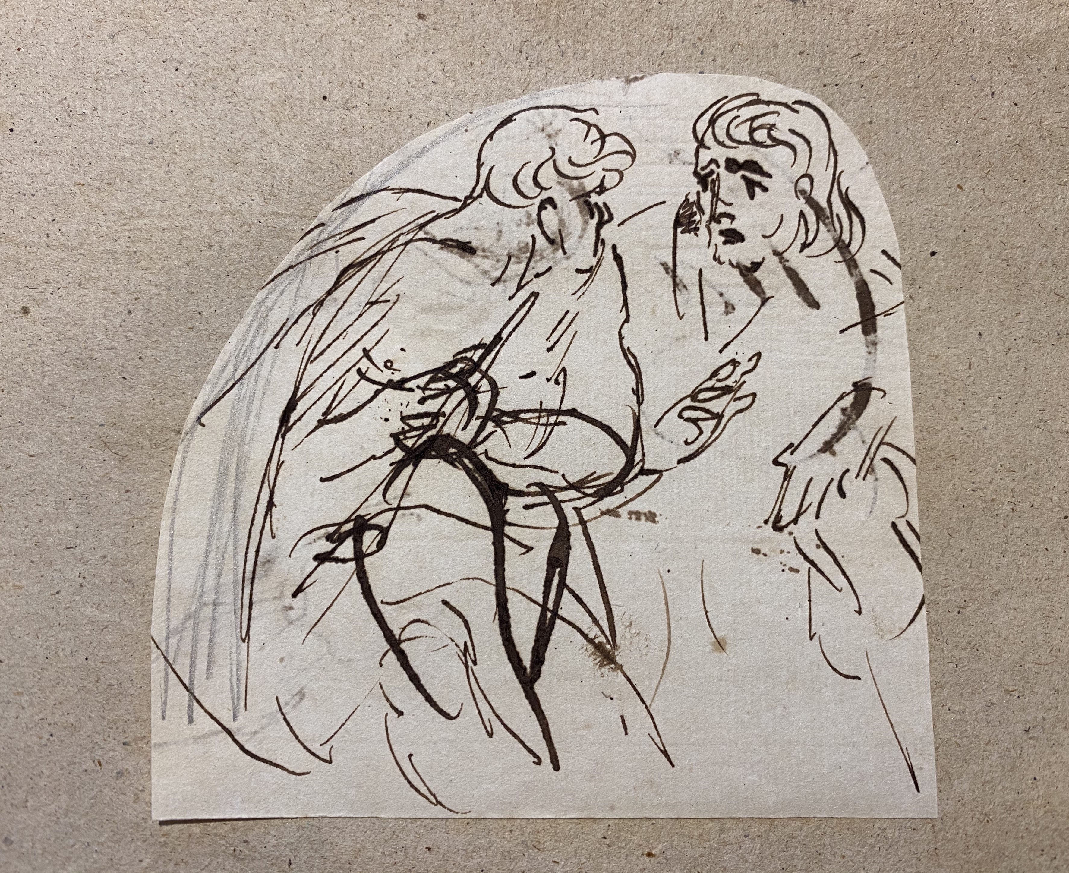 William Lock the Younger (1767-1847) - A group of ten assorted figural drawings - Image 5 of 9