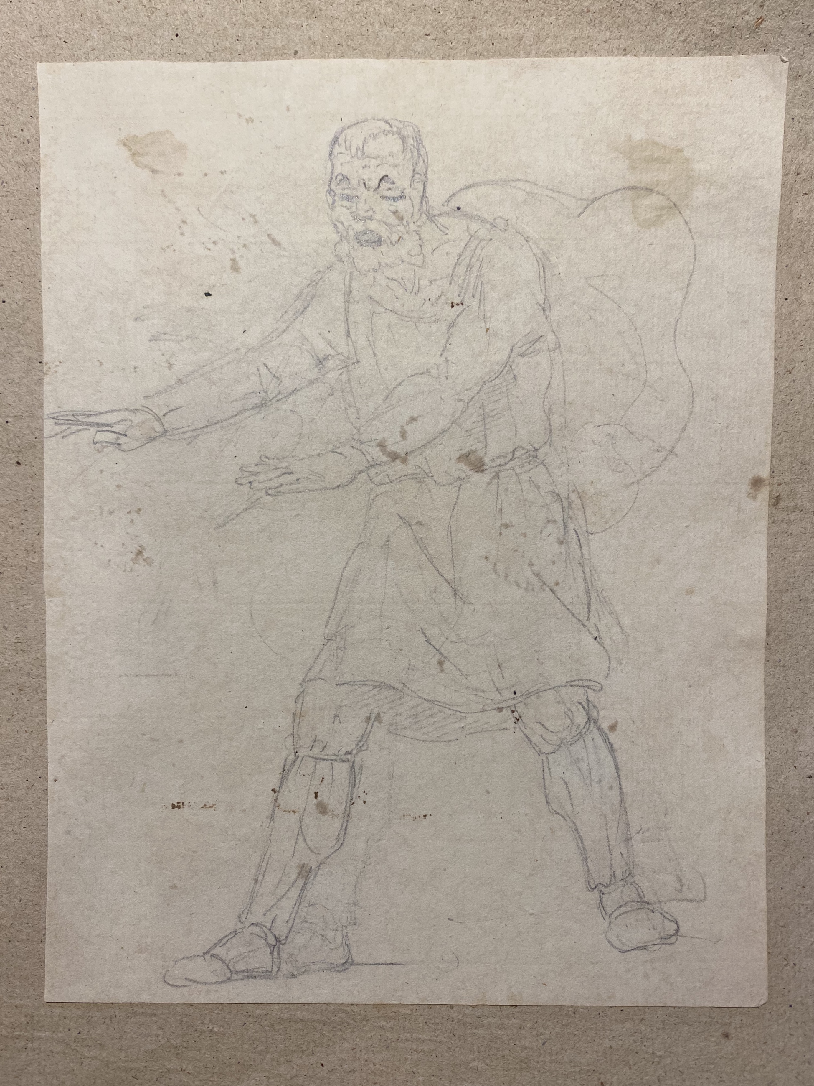 William Lock the Younger (1767-1847) - A group of ten assorted figural drawings - Image 7 of 9