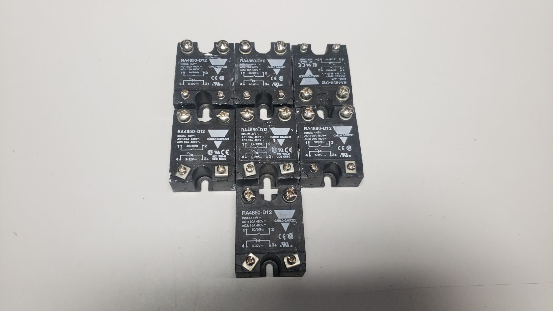 Lot of Carlo Gavazzi Solid State Relay