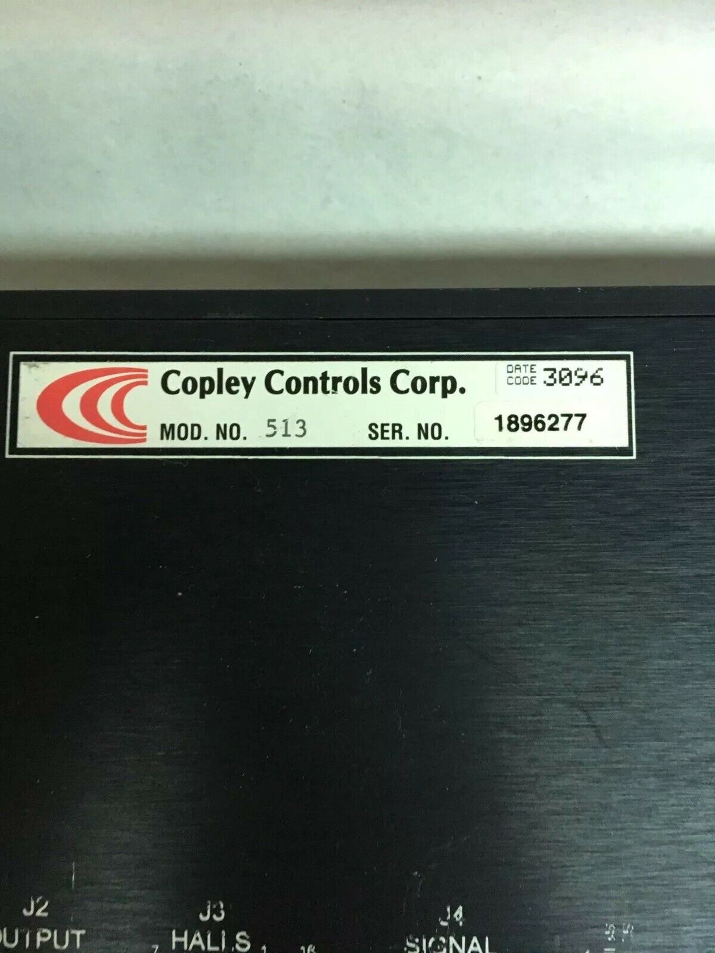Copley Controls Inc 513 Servo Amplifier - Image 2 of 3