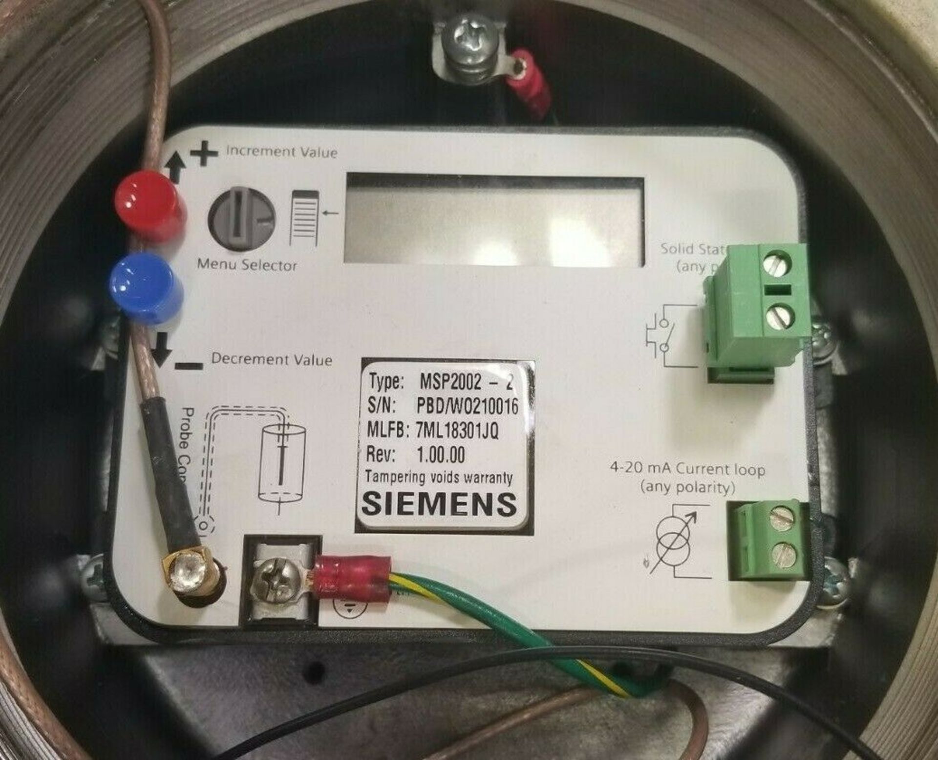 Siemens Sitrans 39" Level Transmitter Sensor - Image 4 of 4