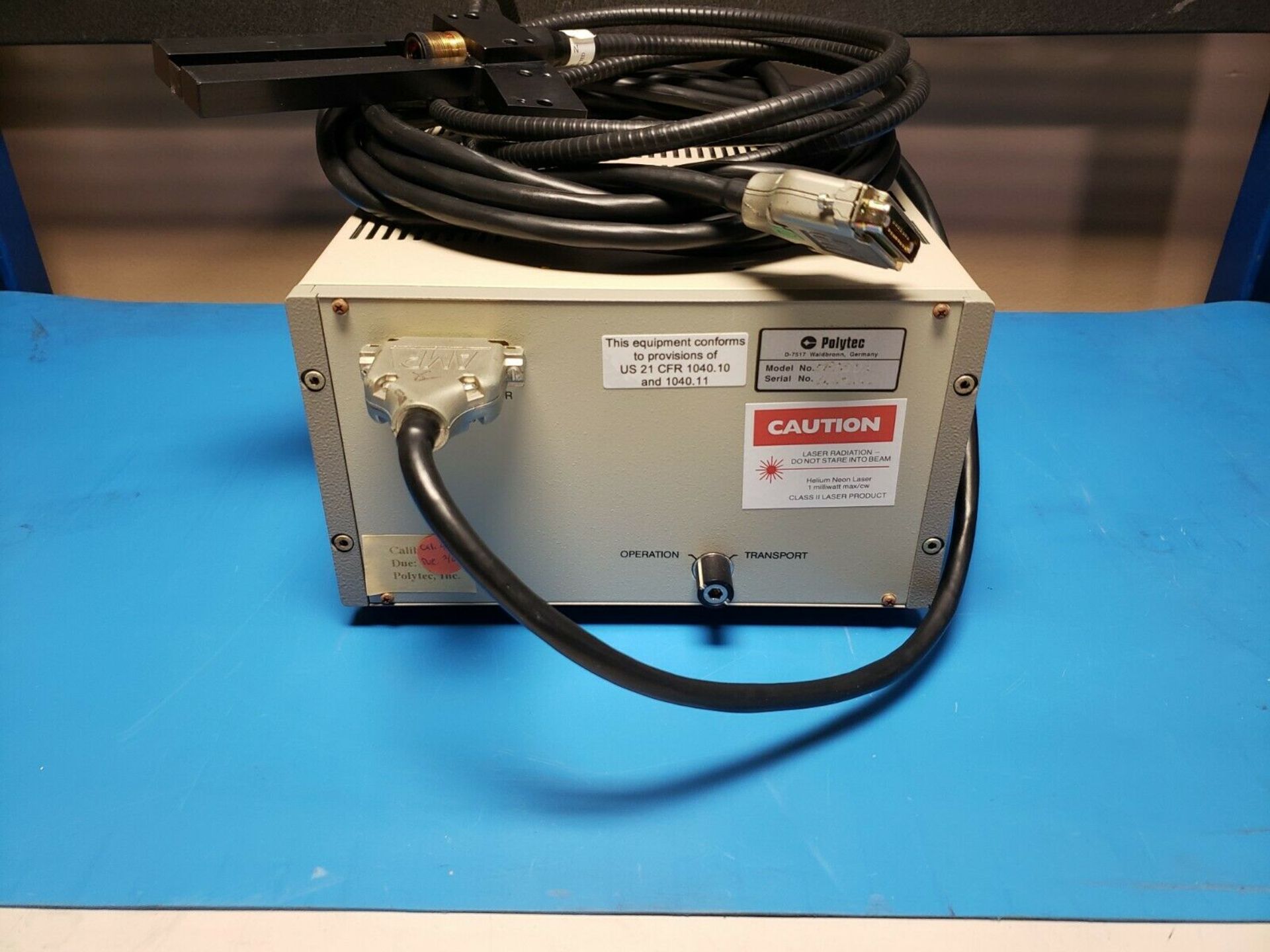 Polytec OFV 501 Fiber Interferometer - Image 3 of 4