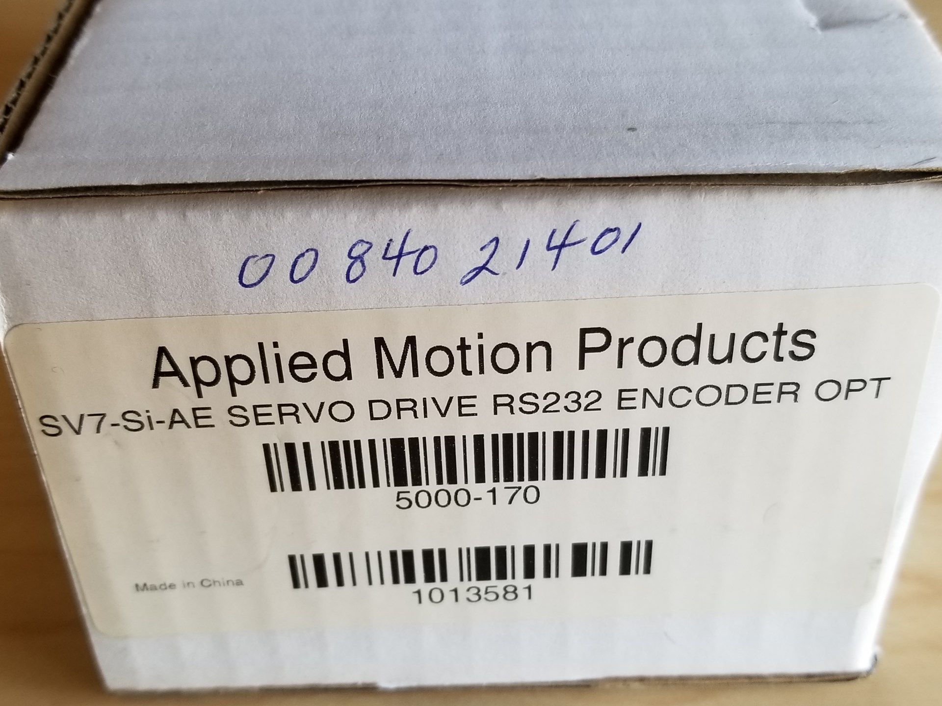 NEW APPLIED MOTION SV7-Si-AE SERVO DRIVE WITH ENCODER - Image 2 of 5