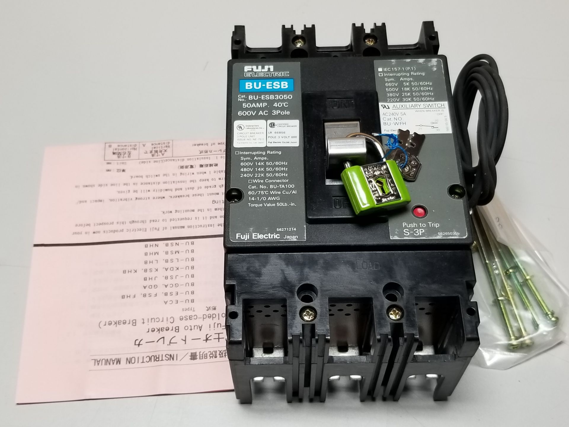 New Fuji 50A Circuit Breaker - Image 2 of 6