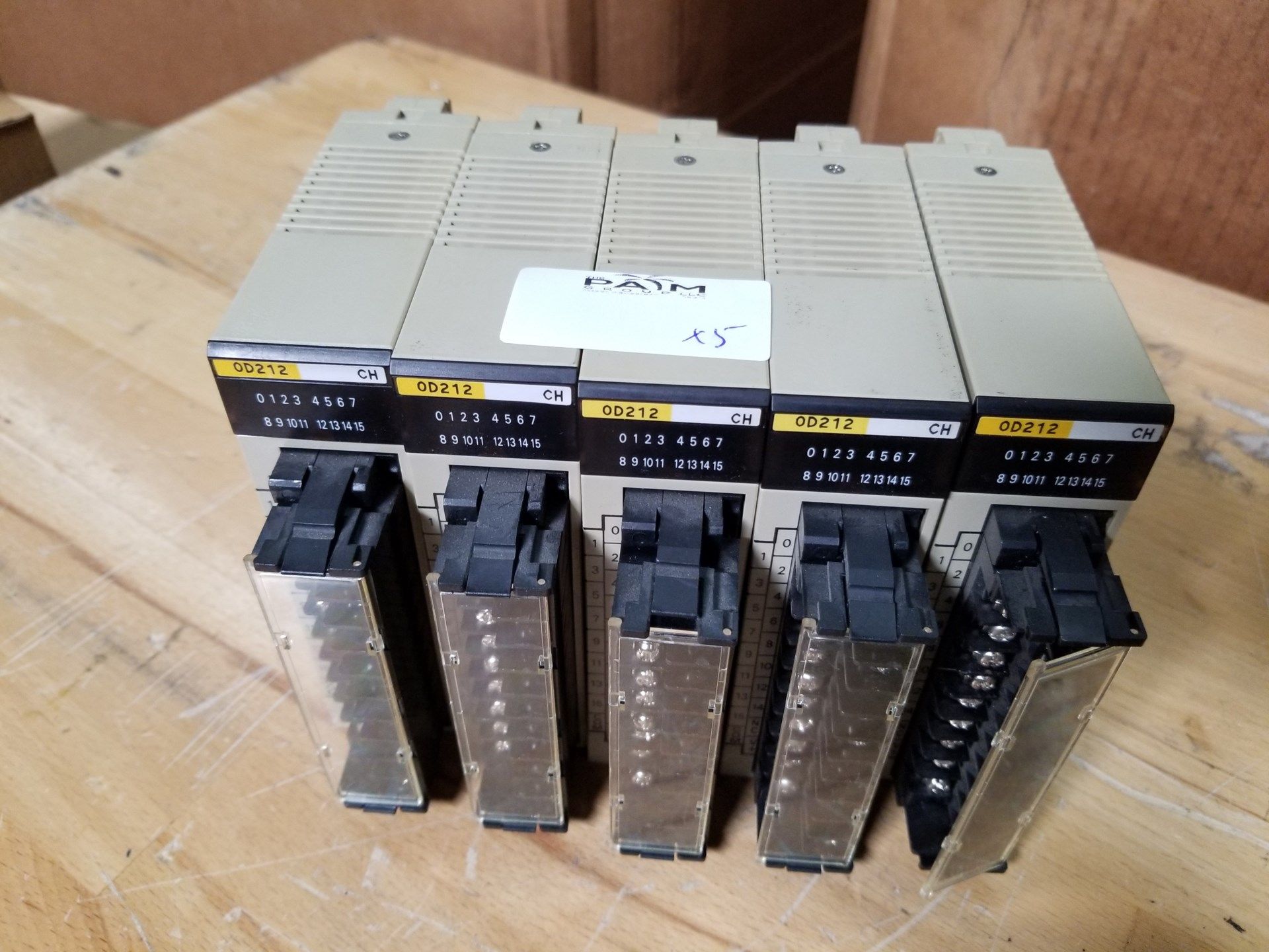LOT OF OMRON PLC MODULES
